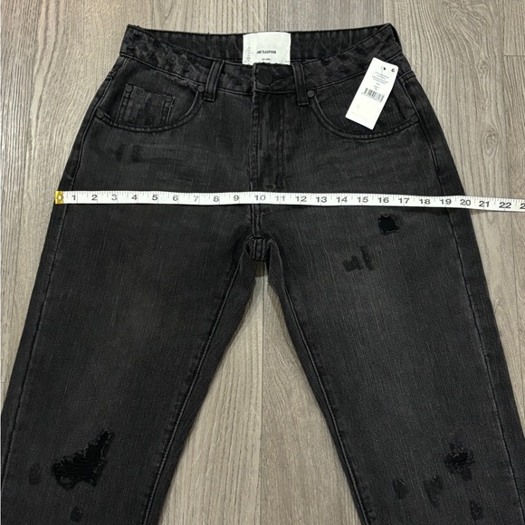 Free People Jeans Awesome Baggies Volcanic Mid Waist OneTeaspoon Women’s Size 26 - Picture 4 of 16